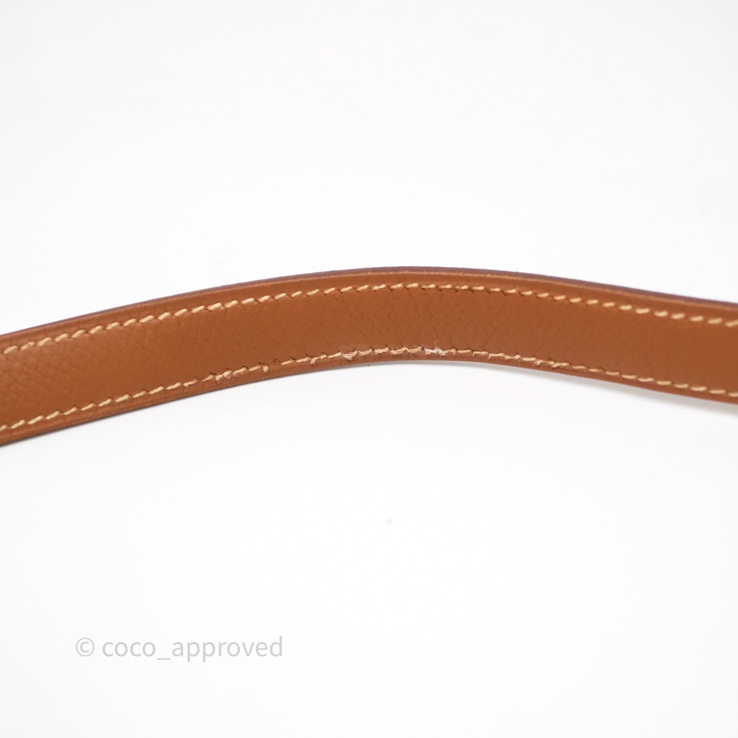 Hermès Kelly 28 Sellier Gold Courchevel Gold Hardware