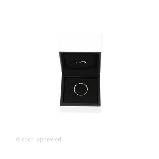 Chanel Coco Crush Ring 18K Beige Gold Size 57