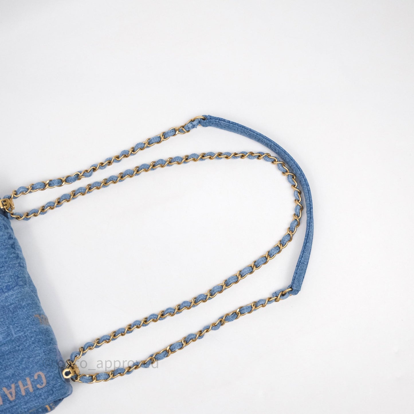 Chanel Quilted Small Denim Mood Flap Blue Multicolor