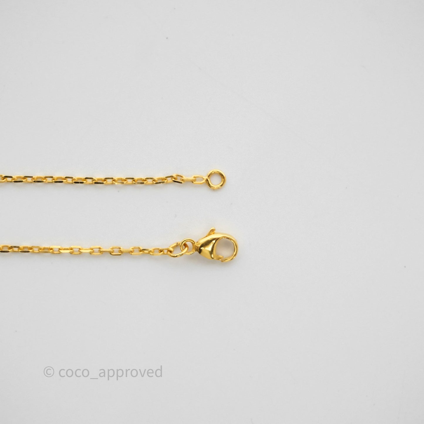 Hermès Mini Pop H Pendant Necklace Blanc 01 Gold Hardware