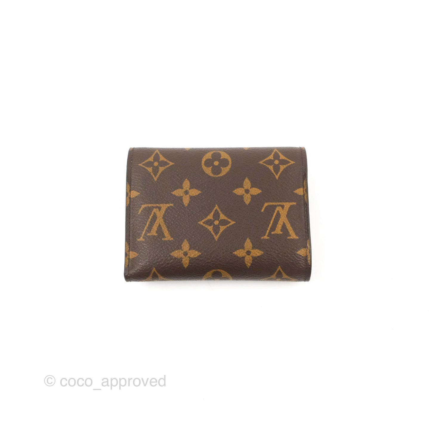 Louis Vuitton Victorine Wallet Monogram Canvas Rose Ballerine