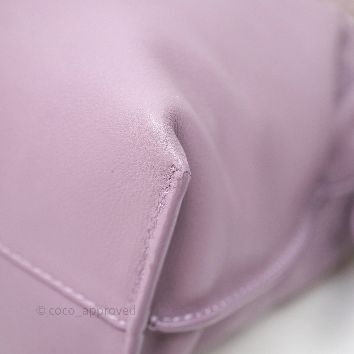 Loewe Medium Flamenco Clutch Bag Purple Calfskin