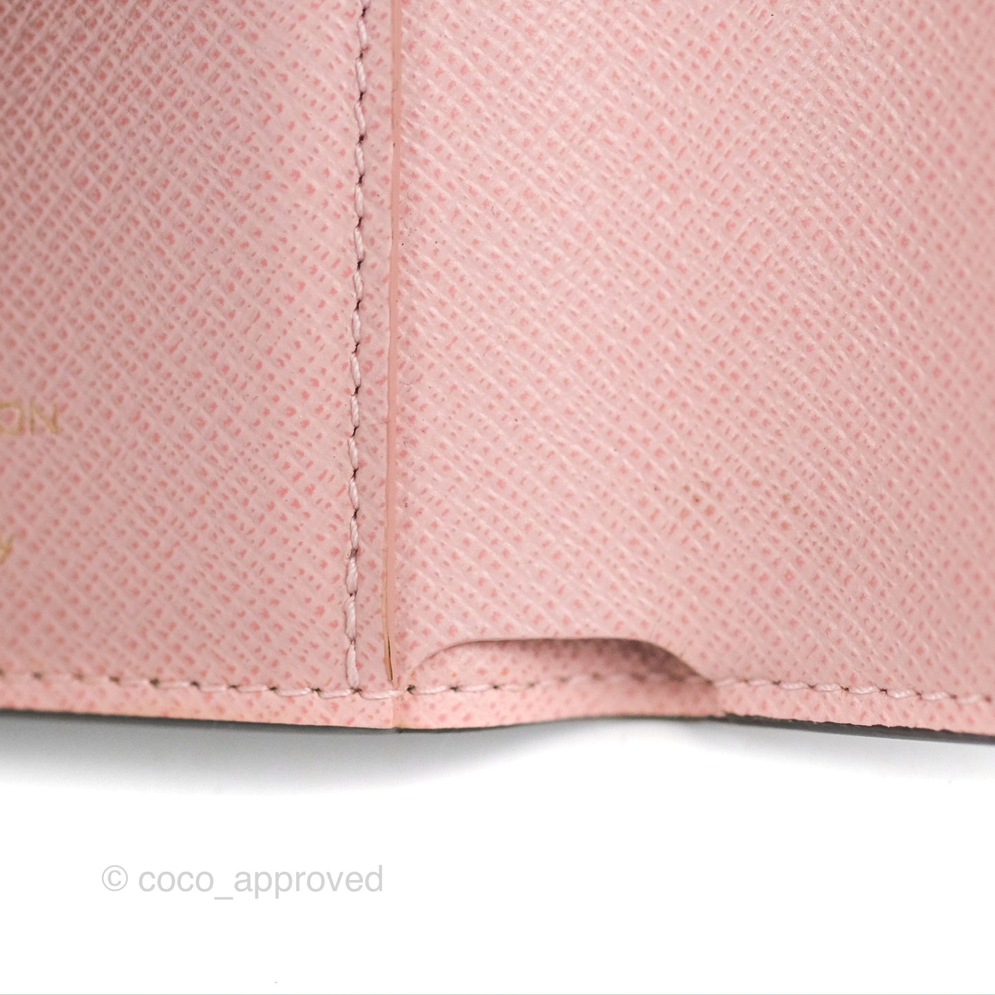 Louis Vuitton Victorine Wallet Monogram Canvas Rose Ballerine