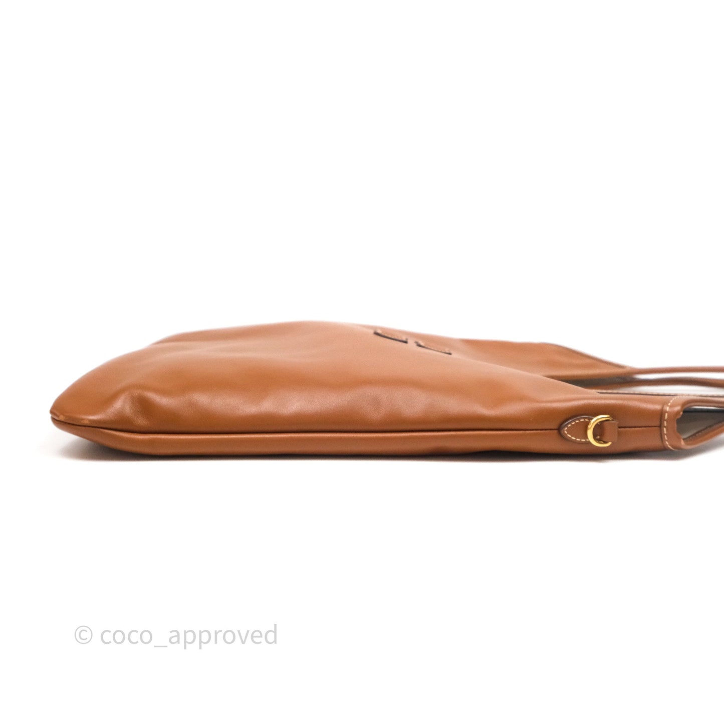 Miu Miu Ivy Leather Bag Brown
