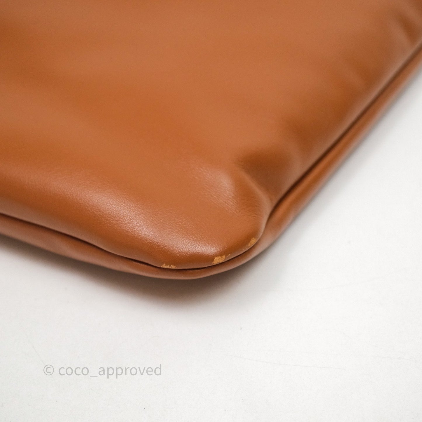 Miu Miu Ivy Leather Bag Brown