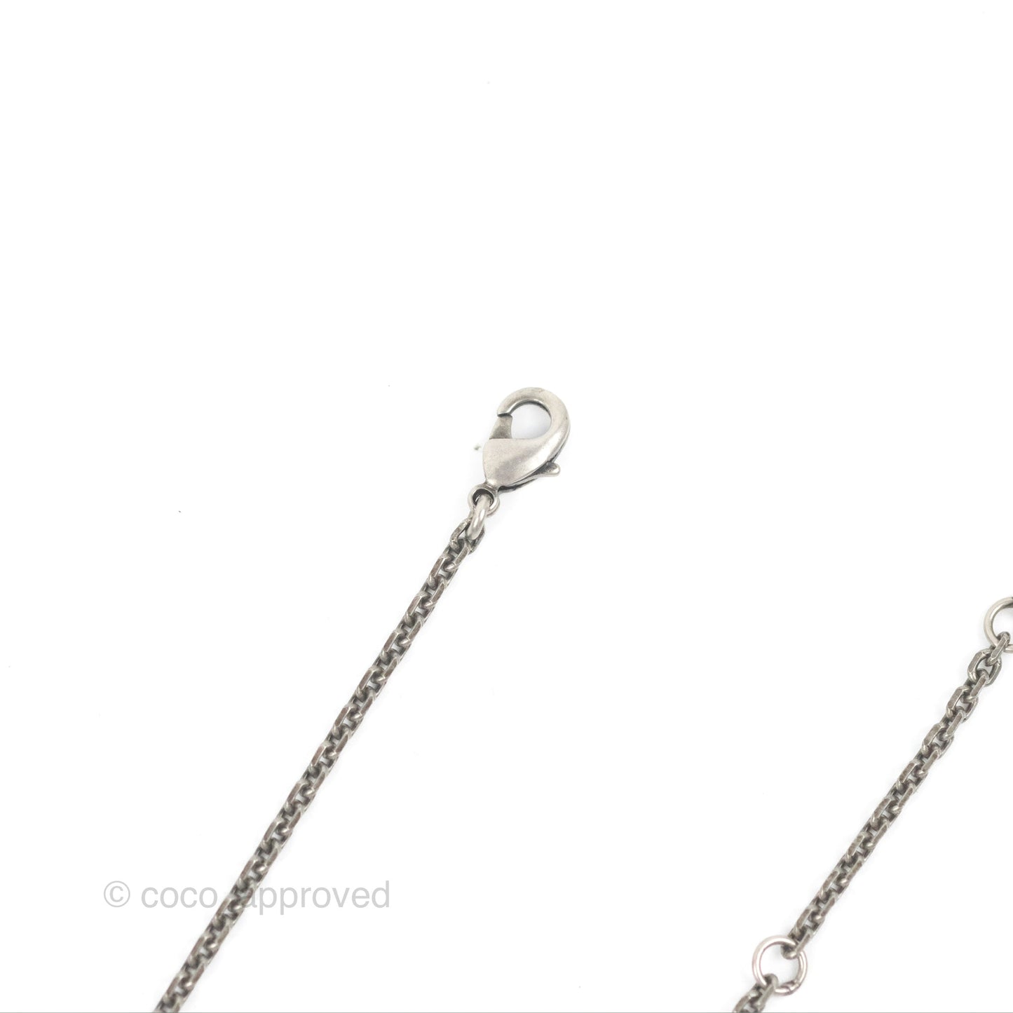 Dior Crystal Star Sphere Pendant Long Necklace