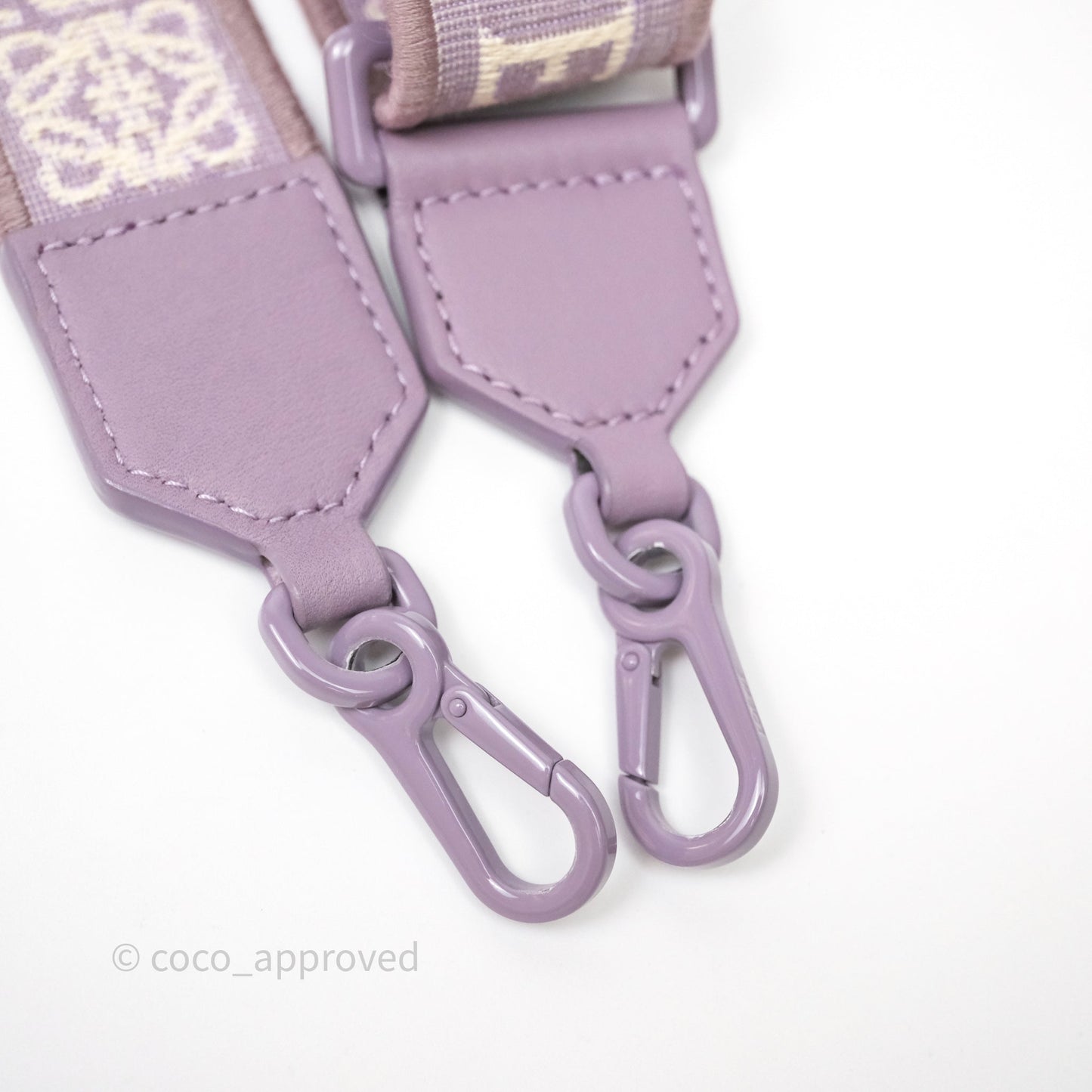Loewe Medium Flamenco Clutch Bag Purple Calfskin
