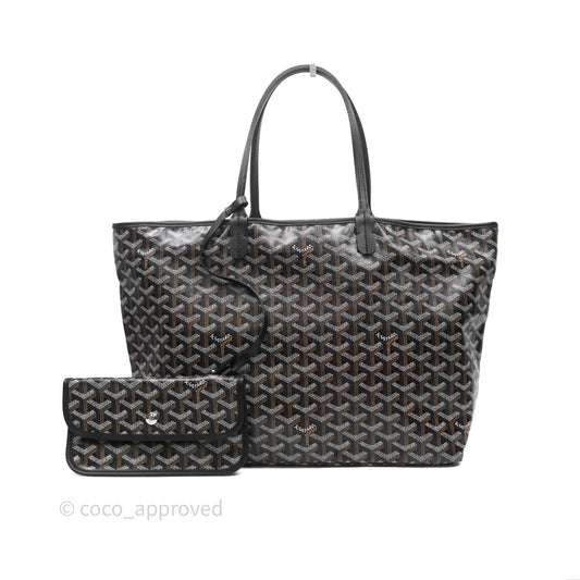 Goyard St Louis Tote PM Black