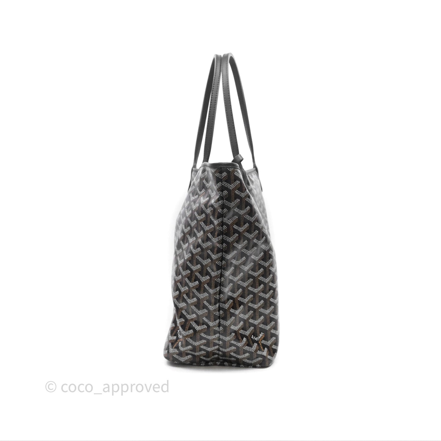 Goyard St Louis Tote PM Black