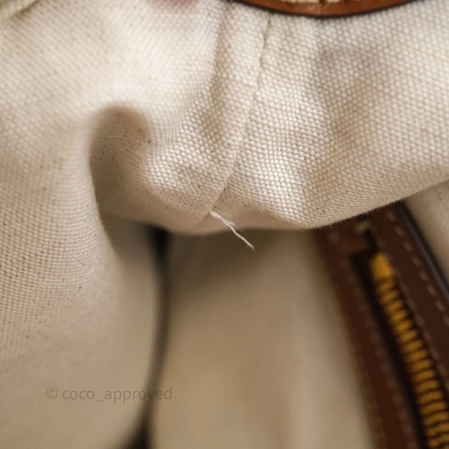 Miu Miu Ivy Leather Bag Brown