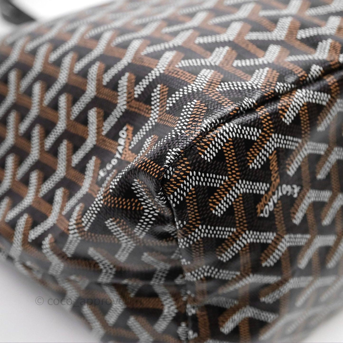 Goyard St Louis Tote PM Black