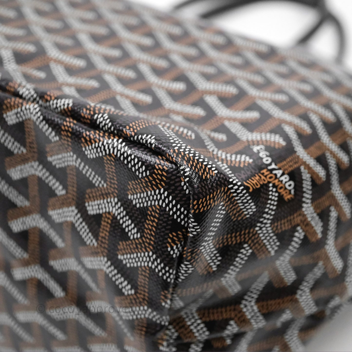 Goyard St Louis Tote PM Black
