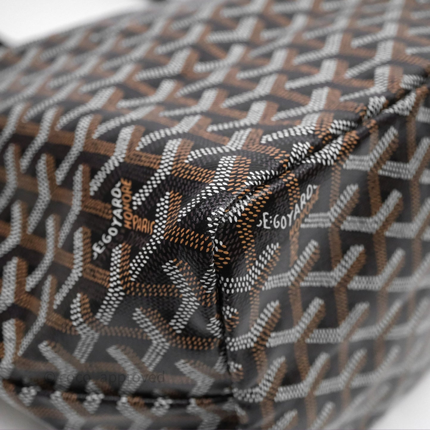 Goyard St Louis Tote PM Black
