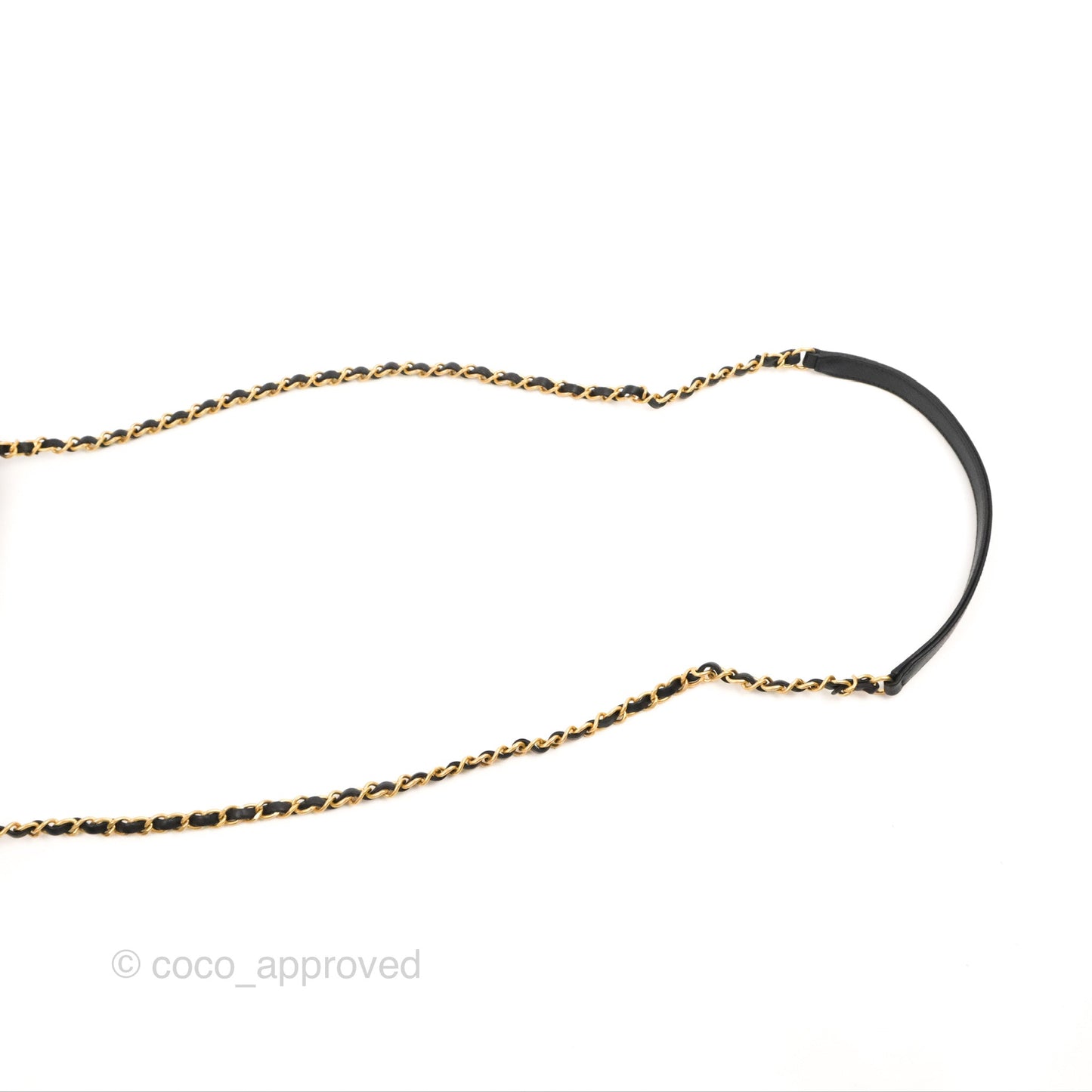 Chanel Small Quilted Chic Pearls Flap Black Goatskin Aged Gold Hardware