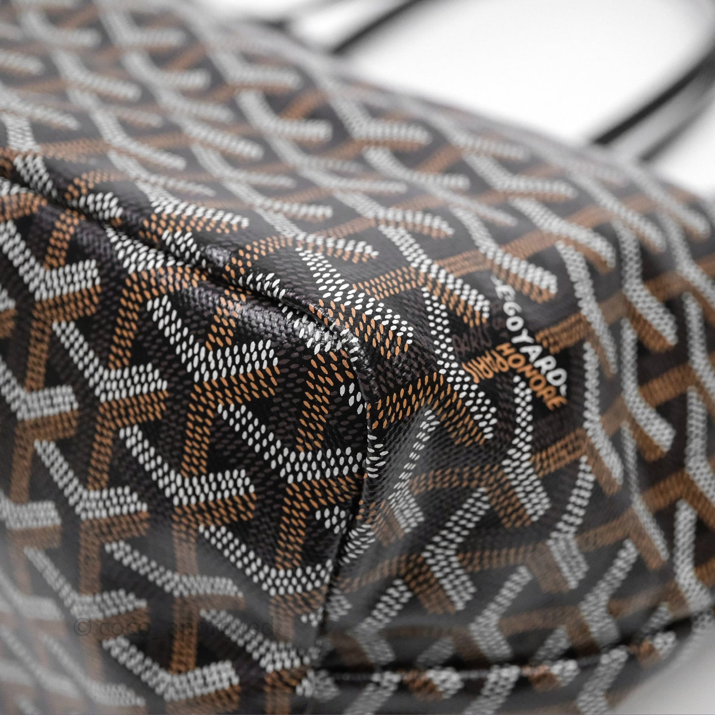 Goyard St Louis Tote PM Black