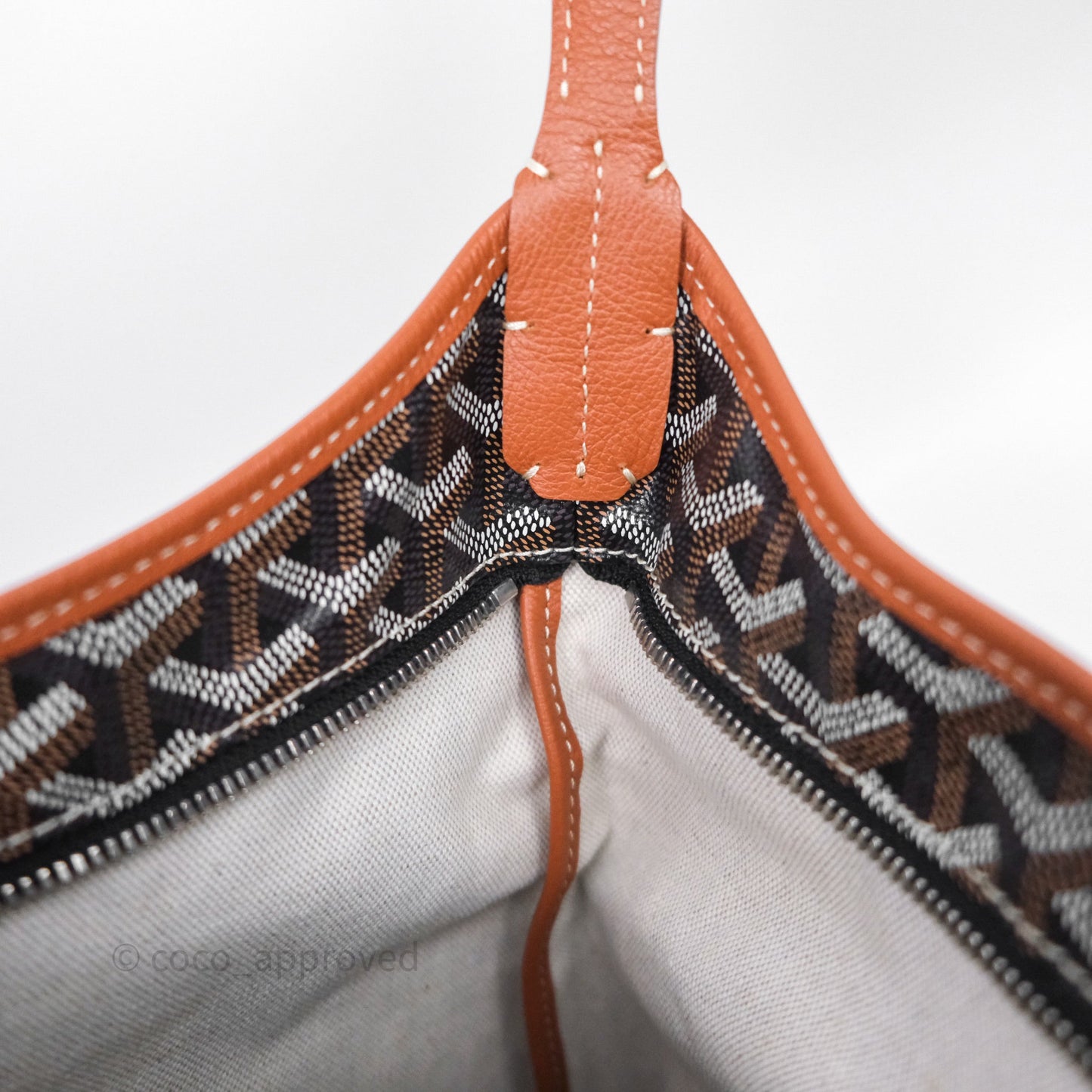 Goyard Bohème Hobo Bag PM Black/Tan Goyardine Canvas