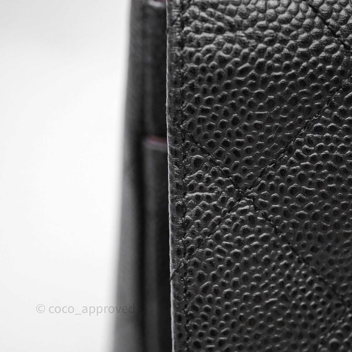 Chanel Jumbo Double Flap Black Caviar Silver Hardware⁣⁣