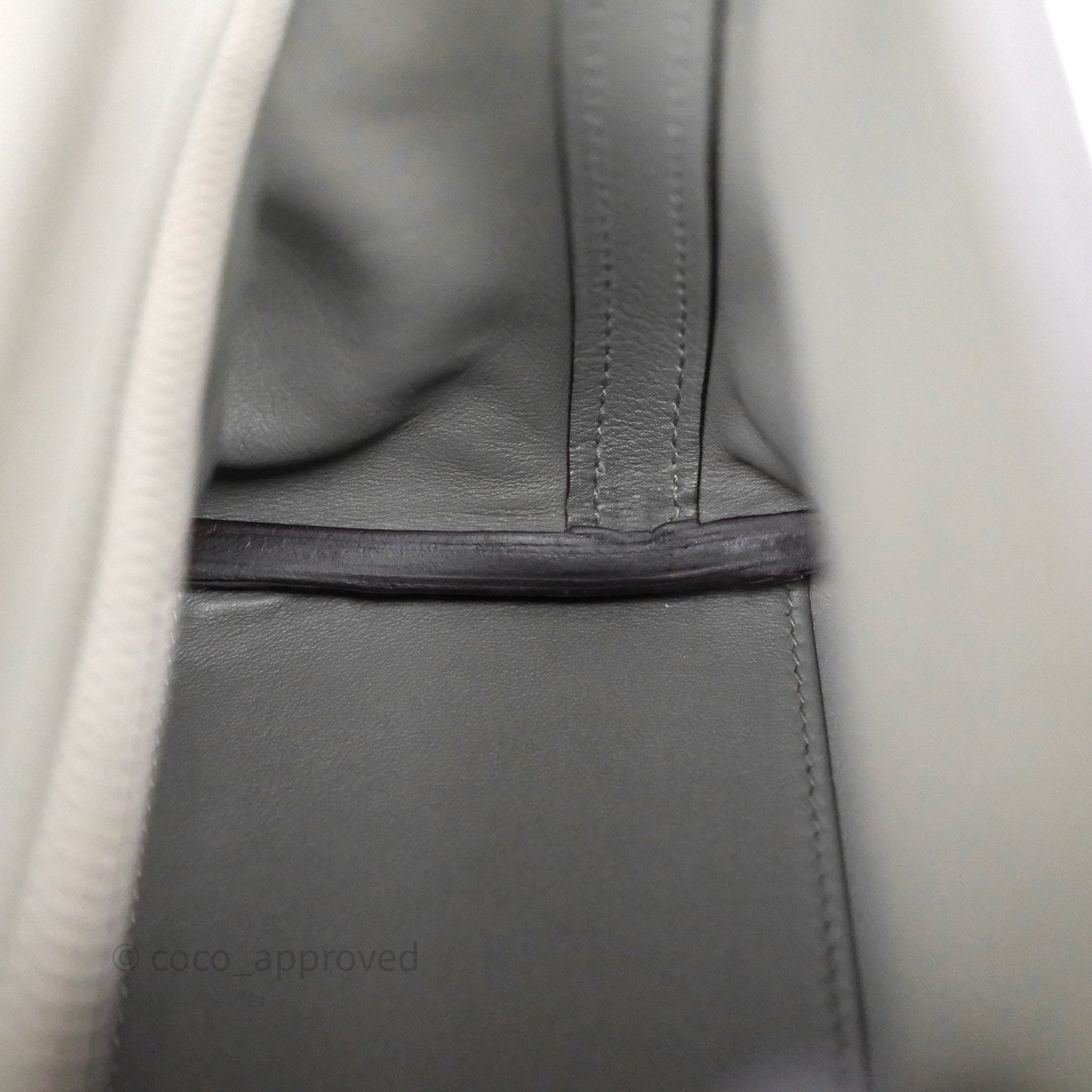Hermès 24/24 21 Mini Gris Meyer 0L Evercolor Palladium Hardware