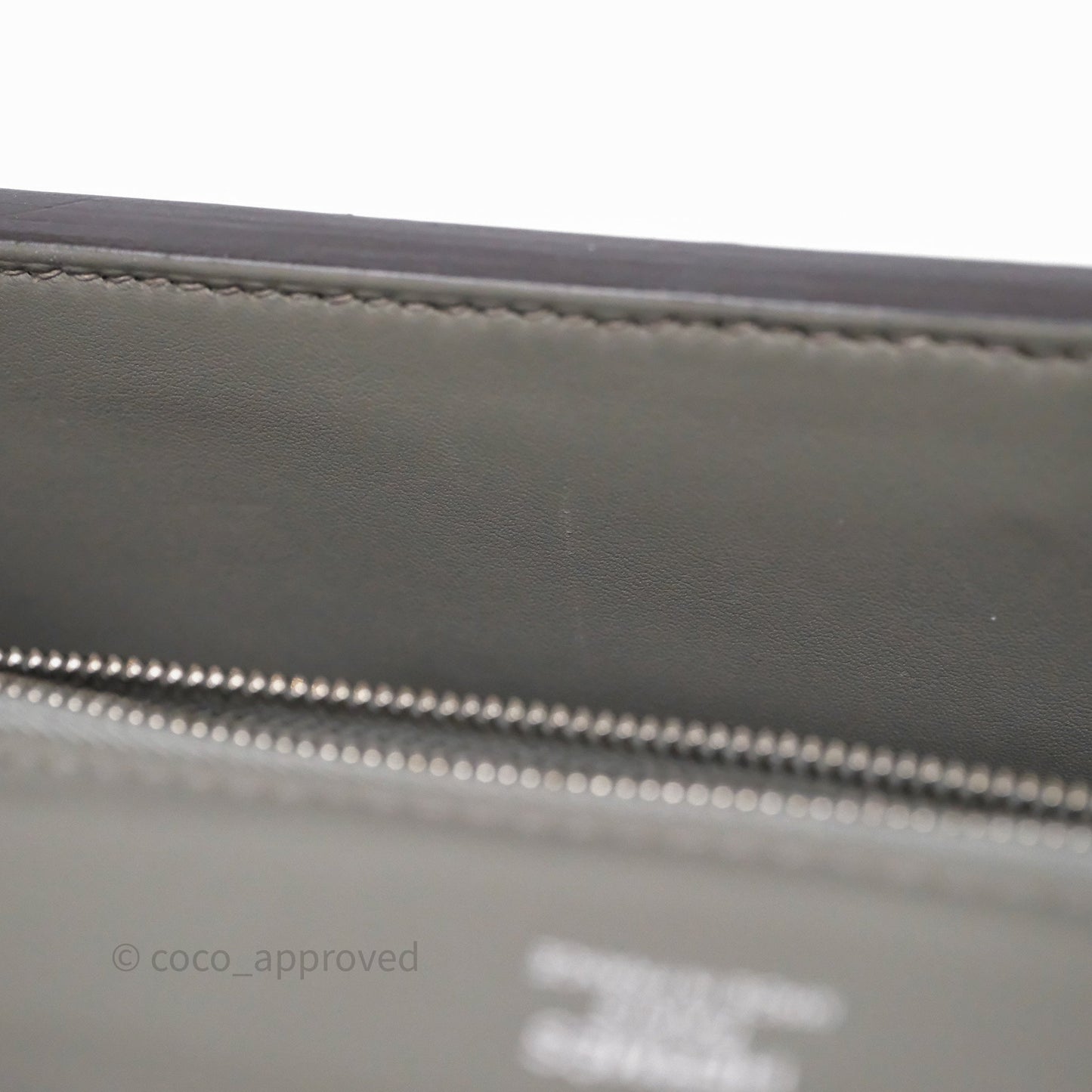 Hermès 24/24 21 Mini Gris Meyer 0L Evercolor Palladium Hardware
