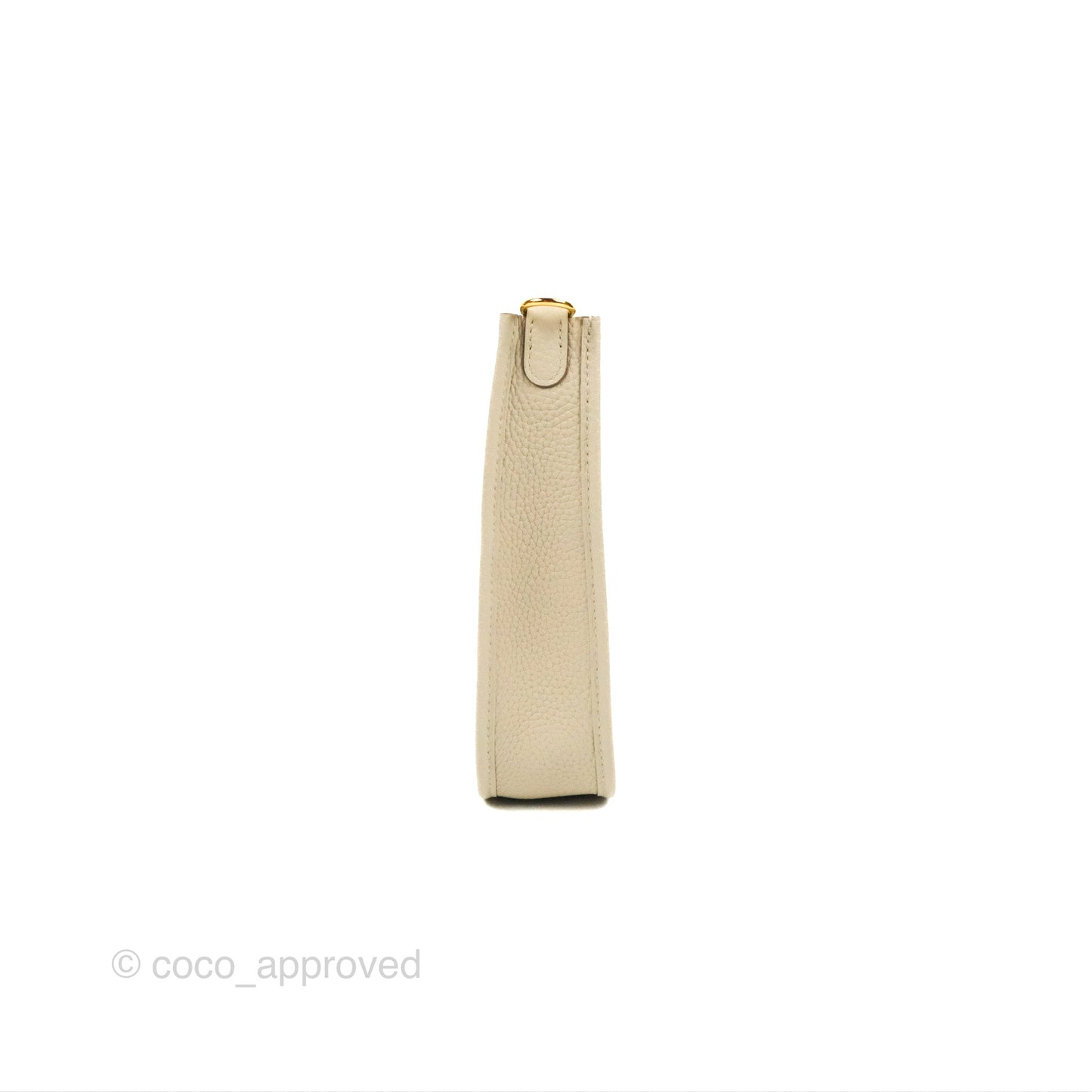 Hermès Mini Evelyne 16 Beton Clemence Gold Hardware