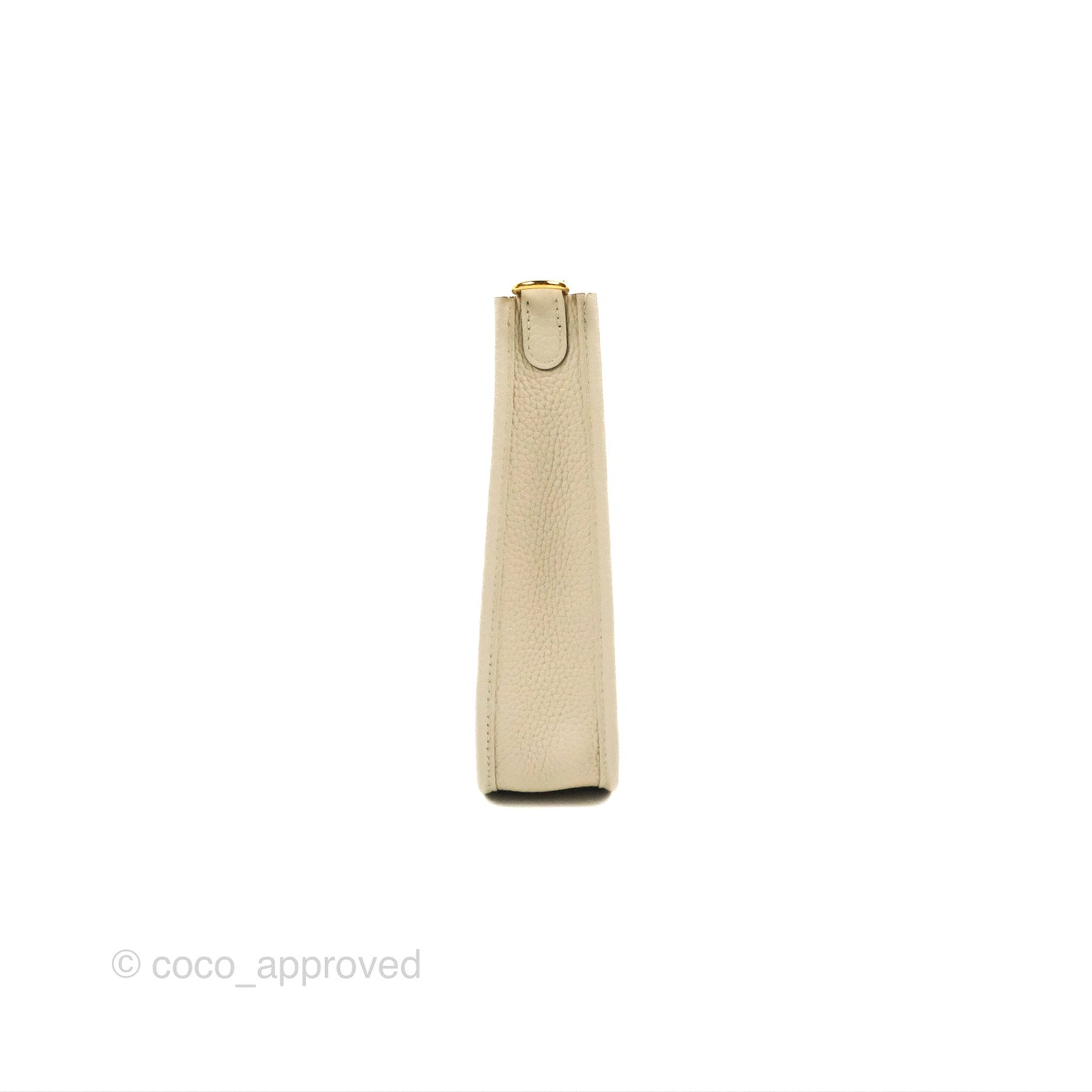 Hermès Mini Evelyne 16 Beton Clemence Gold Hardware