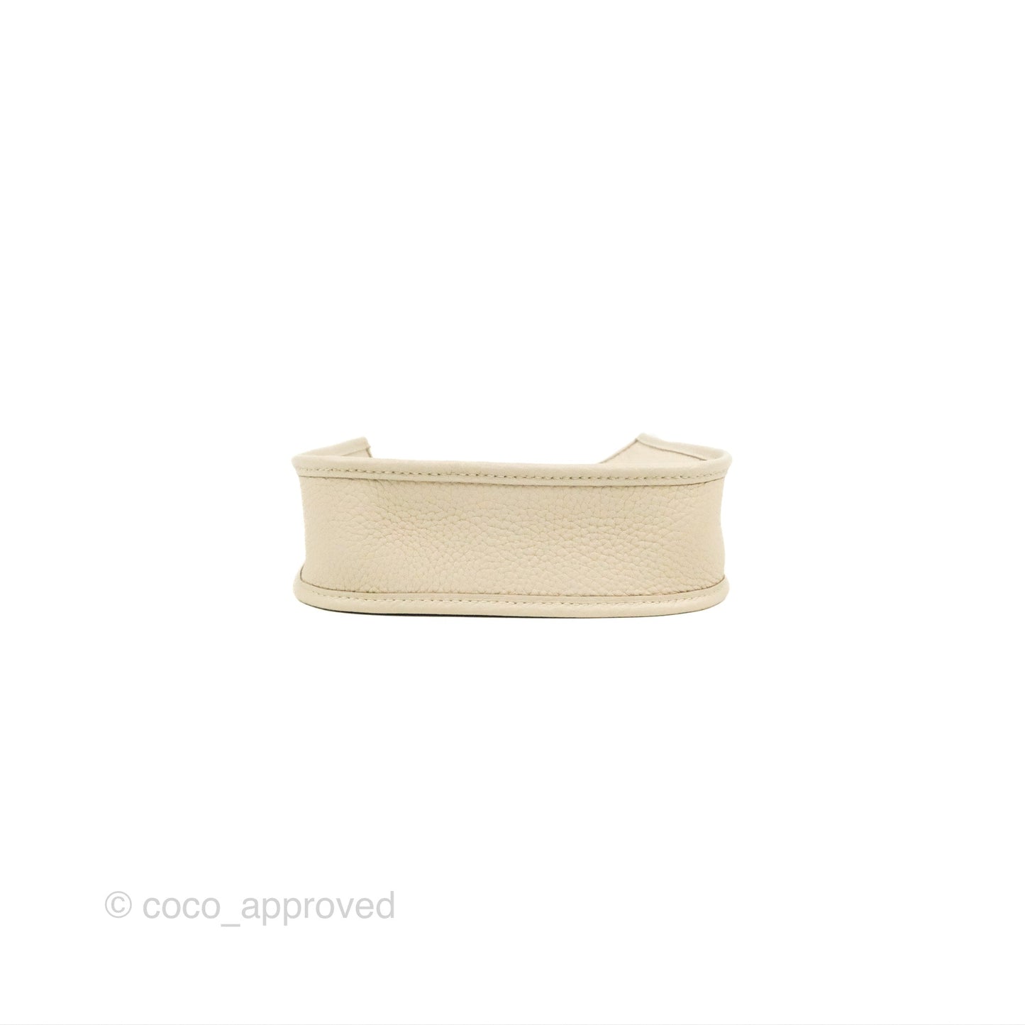 Hermès Mini Evelyne 16 Beton Clemence Gold Hardware