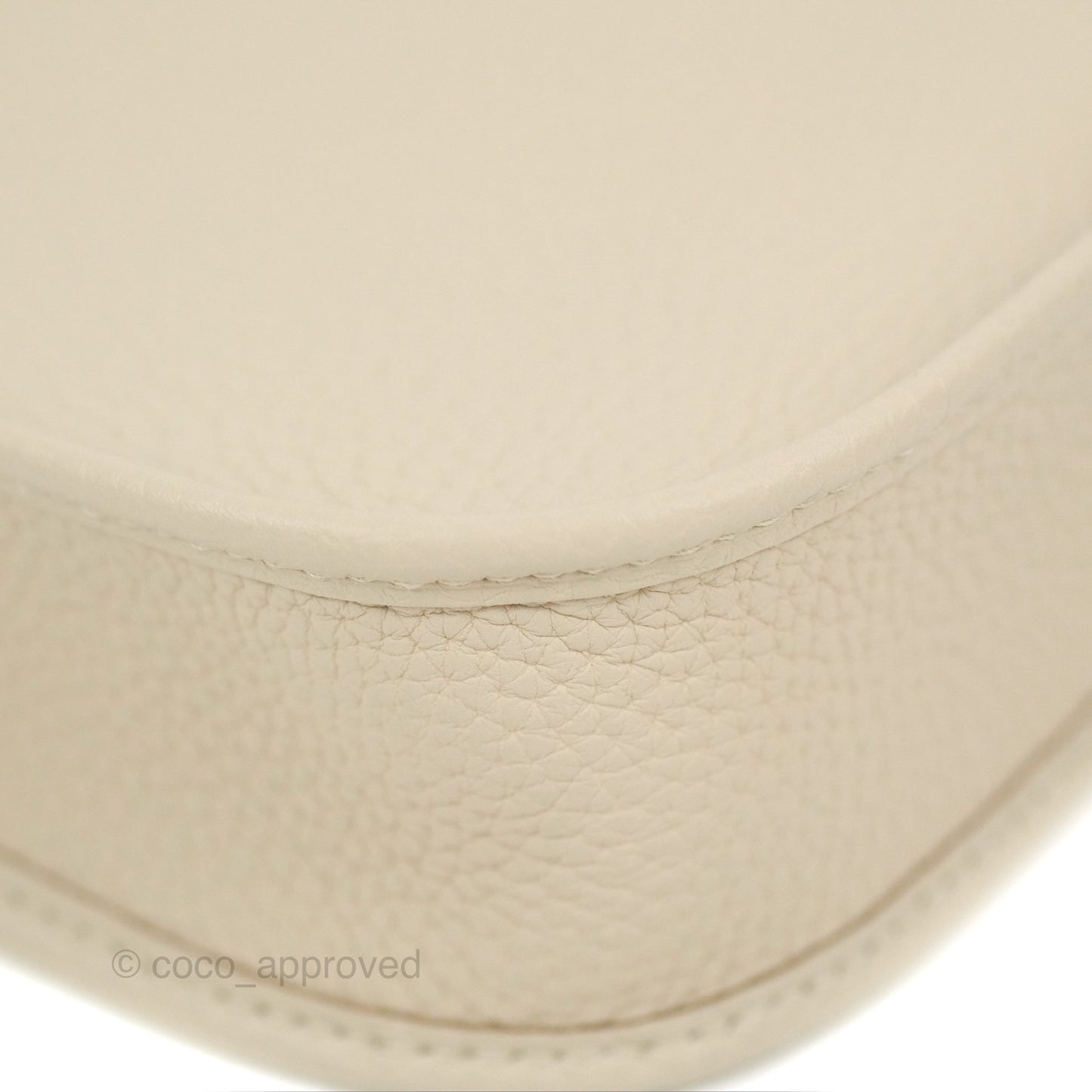 Hermès Mini Evelyne 16 Beton Clemence Gold Hardware