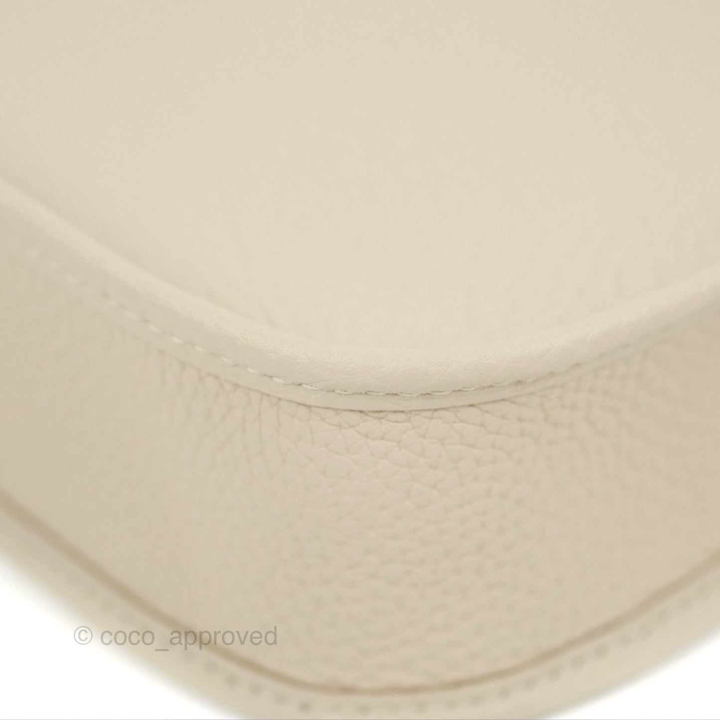 Hermès Mini Evelyne 16 Beton Clemence Gold Hardware