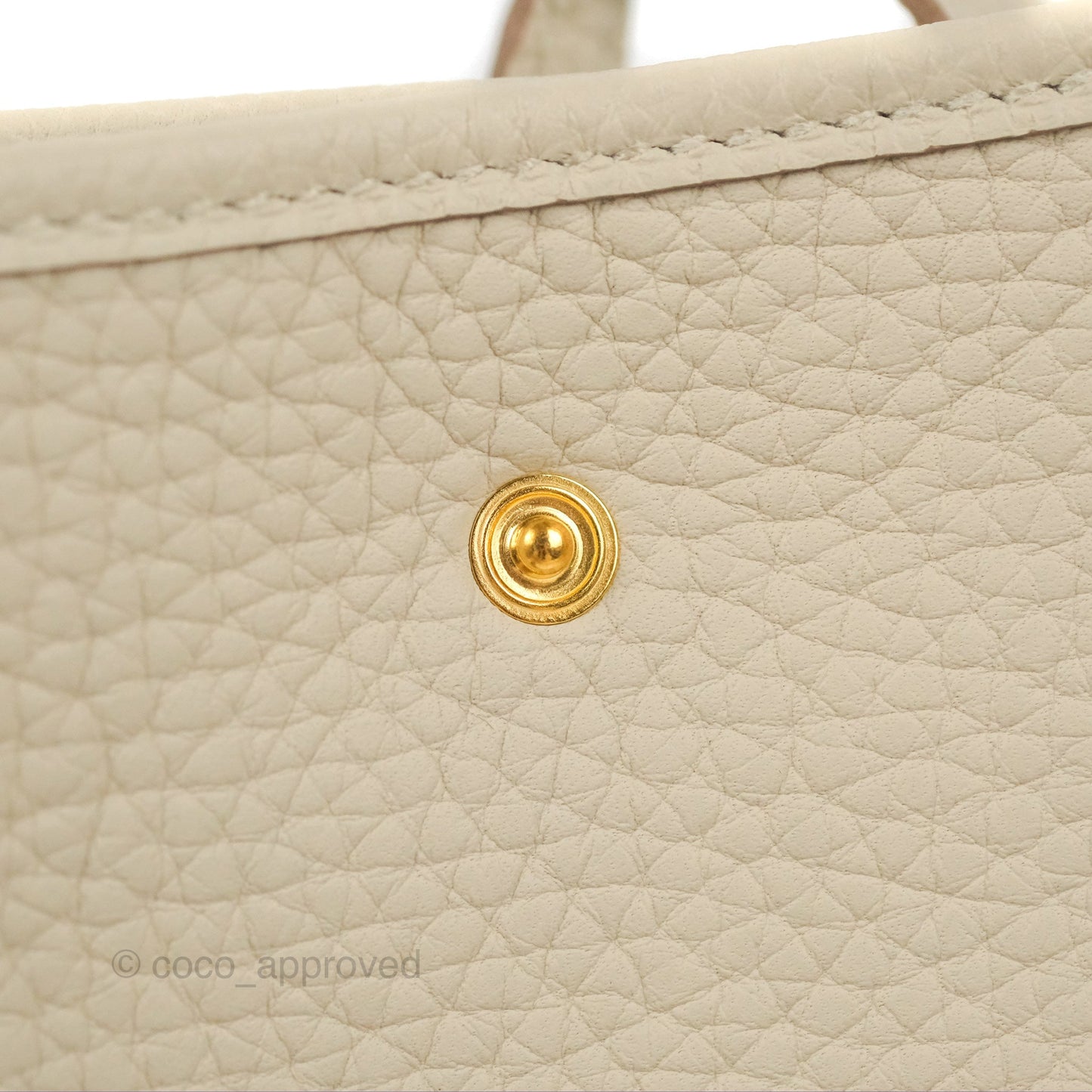 Hermès Mini Evelyne 16 Beton Clemence Gold Hardware