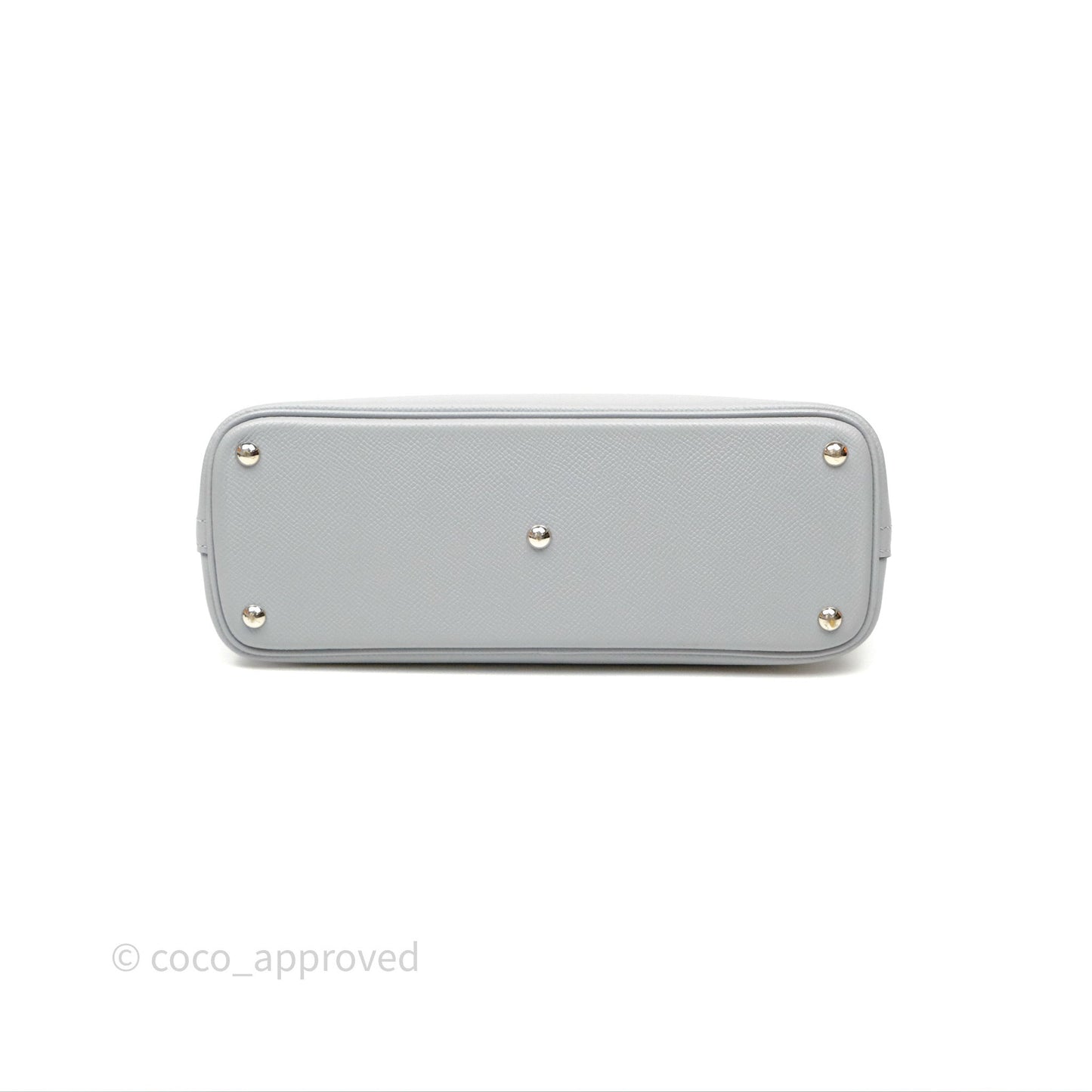 Hermès Bolide 27 Bleu Glacier 8U Epsom Palladium Hardware