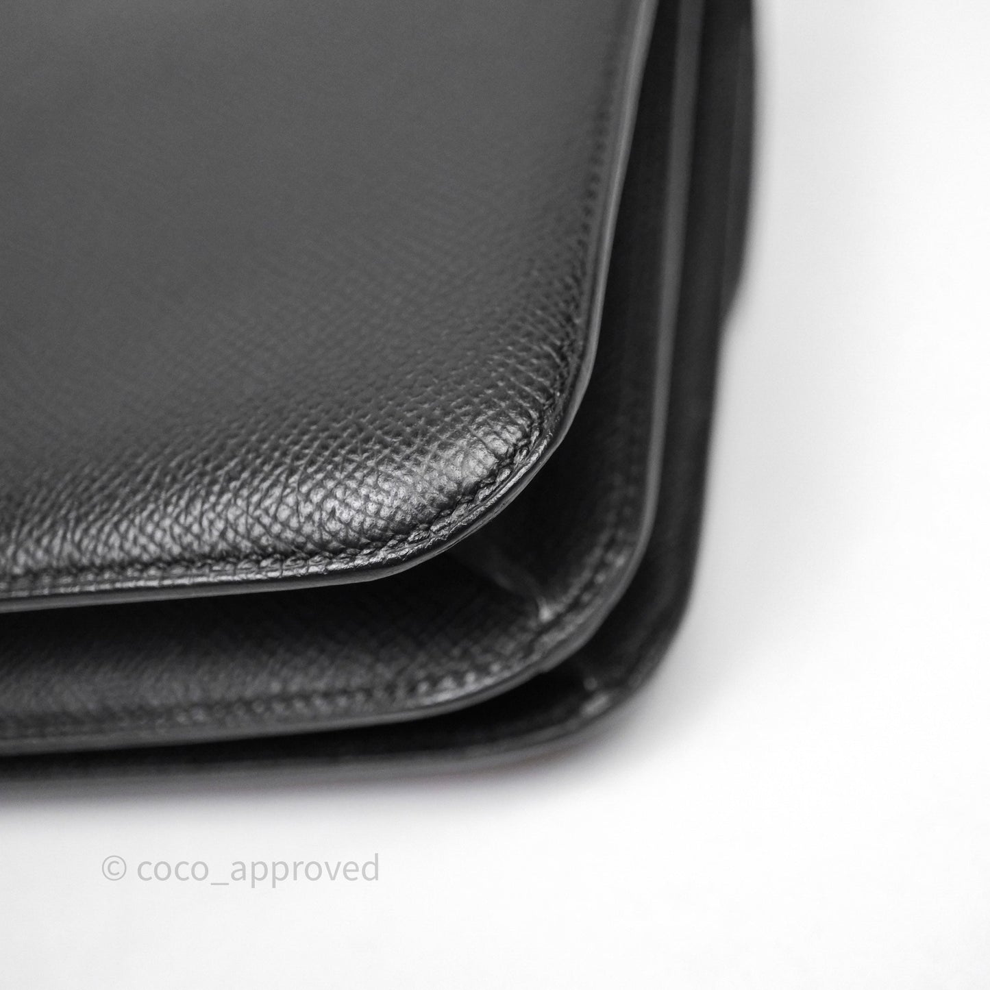Hermès Constance Mini 18cm Black Epsom Gold Hardware