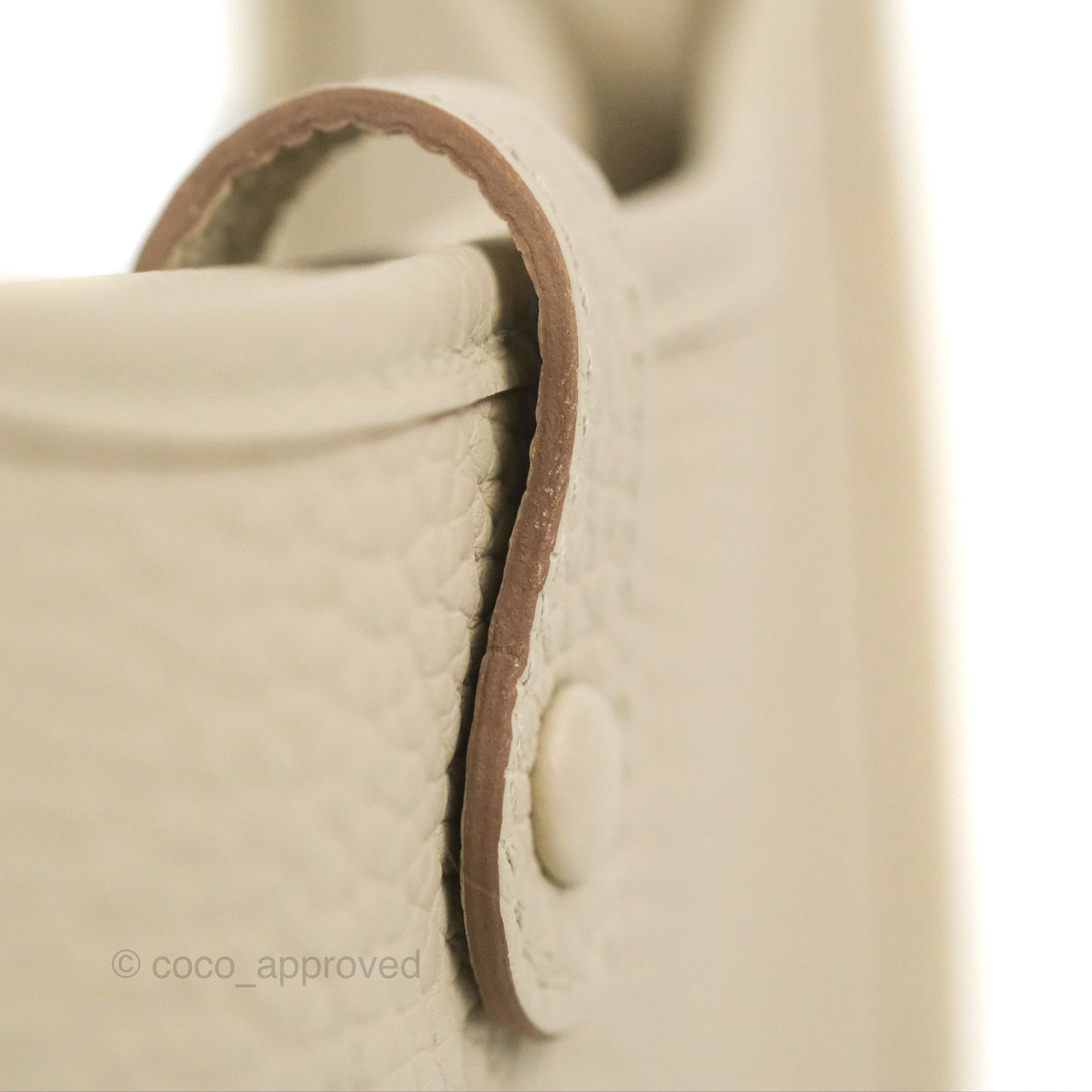 Hermès Mini Evelyne 16 Beton Clemence Gold Hardware