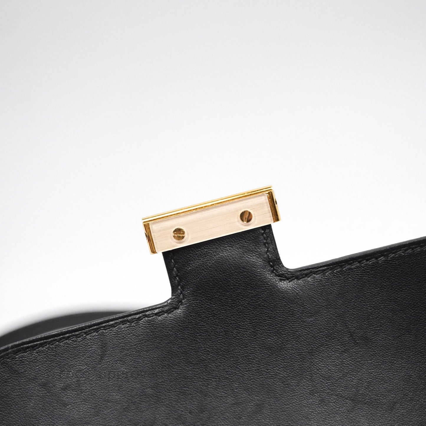 Hermès Constance Mini 18cm Black Epsom Gold Hardware