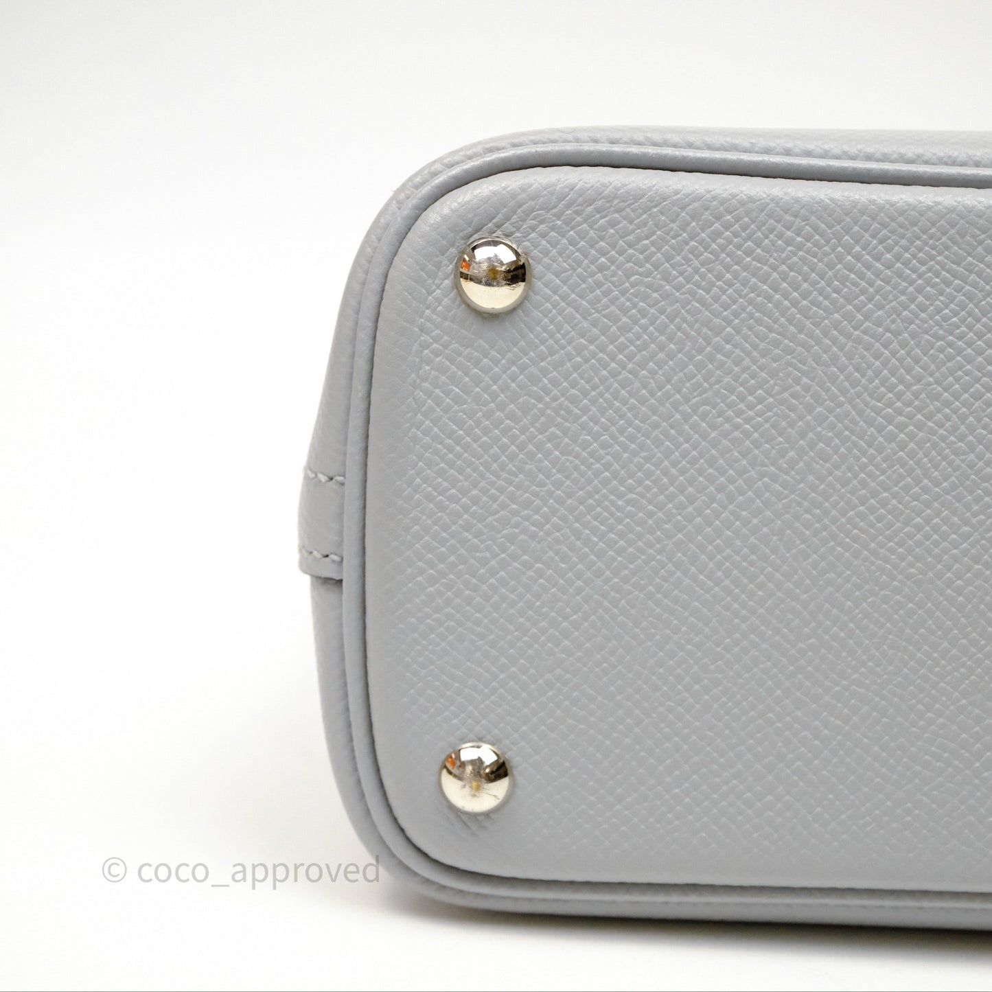 Hermès Bolide 27 Bleu Glacier 8U Epsom Palladium Hardware
