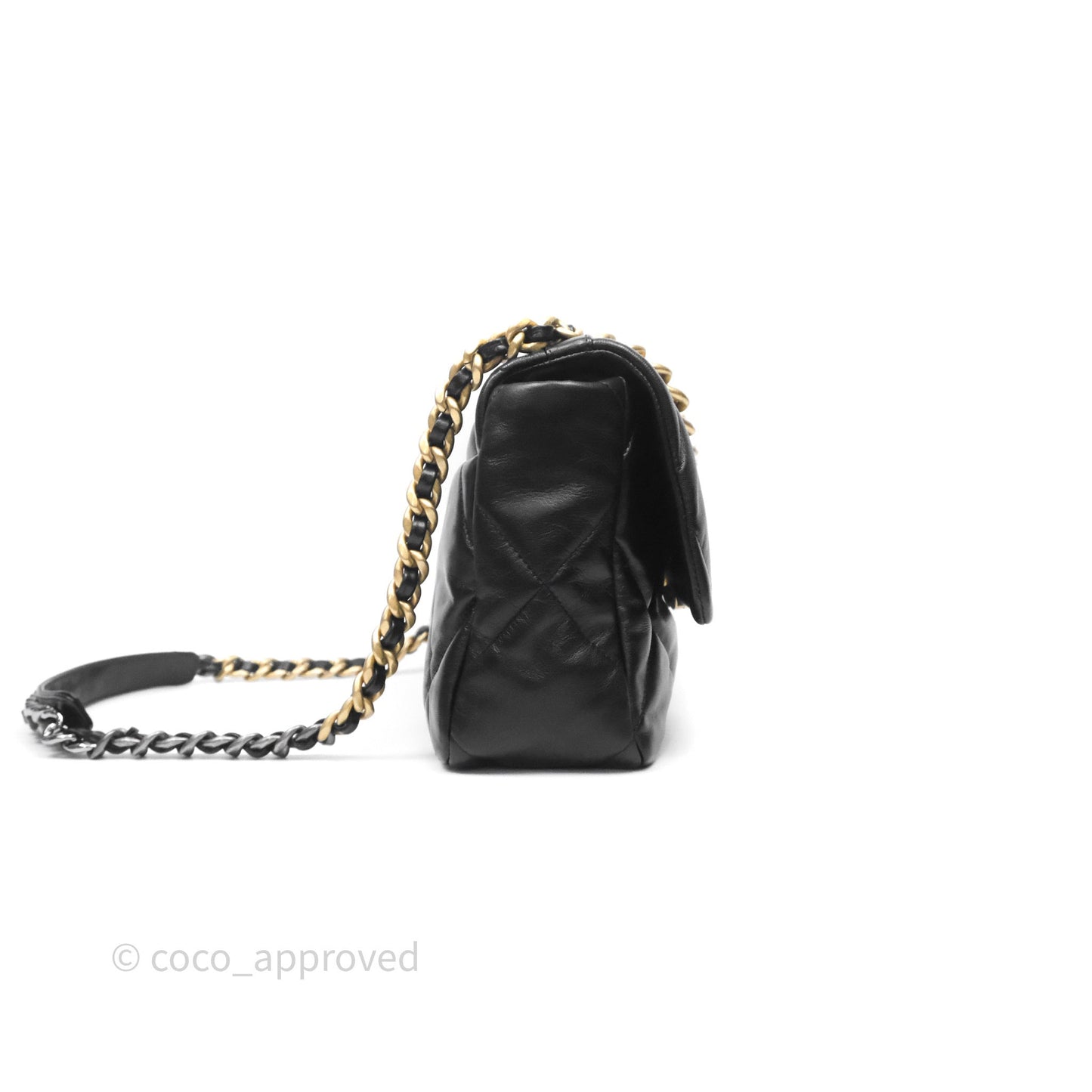 Chanel 19 Medium Black Mixed Hardware