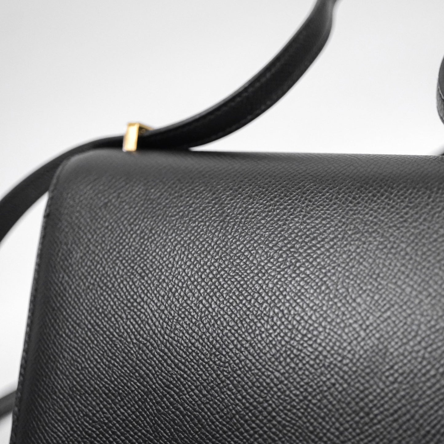 Hermès Constance Mini 18cm Black Epsom Gold Hardware