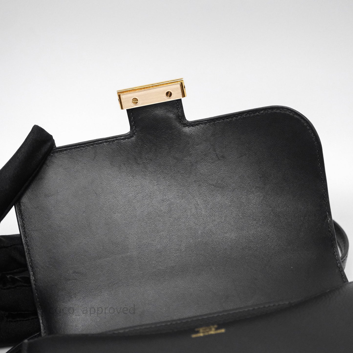 Hermès Constance Mini 18cm Black Epsom Gold Hardware