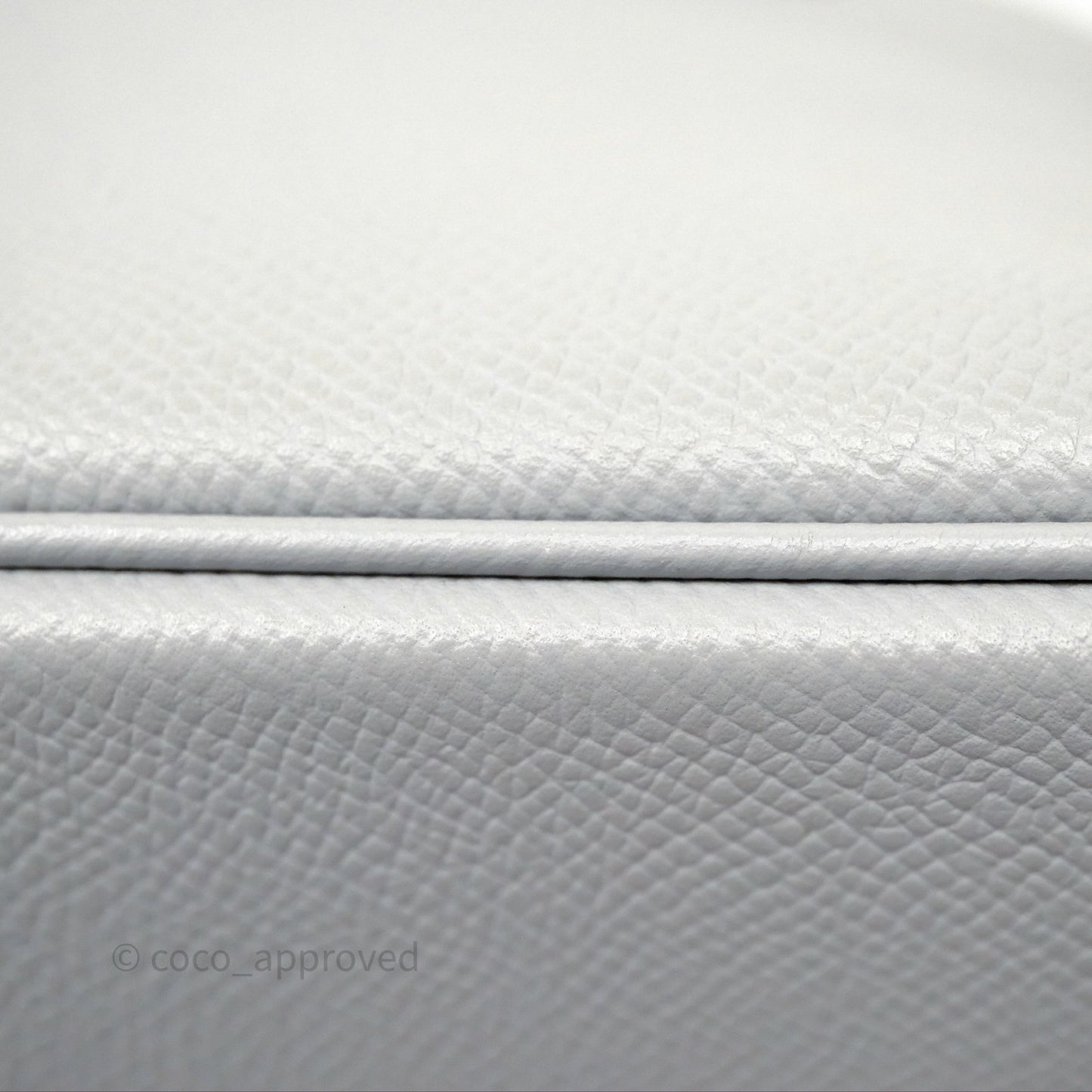 Hermès Bolide 27 Bleu Glacier 8U Epsom Palladium Hardware