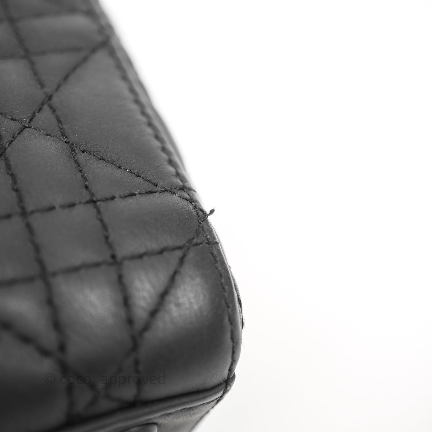 Christian Dior Mini Lady Dior Ultra Matte Black Cannage Calfskin