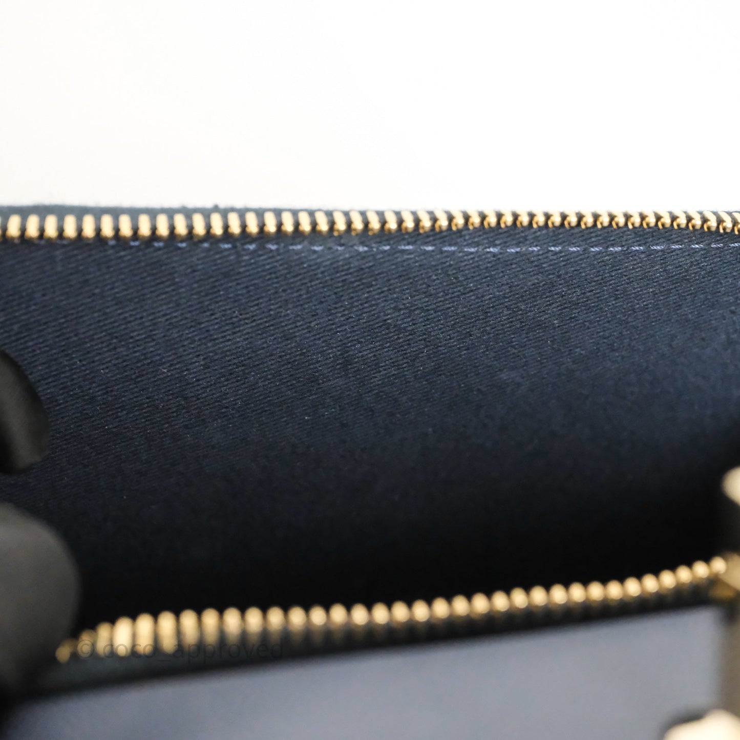 Chanel Quilted Business Affinity Backpack Navy Caviar Gold Hardware
