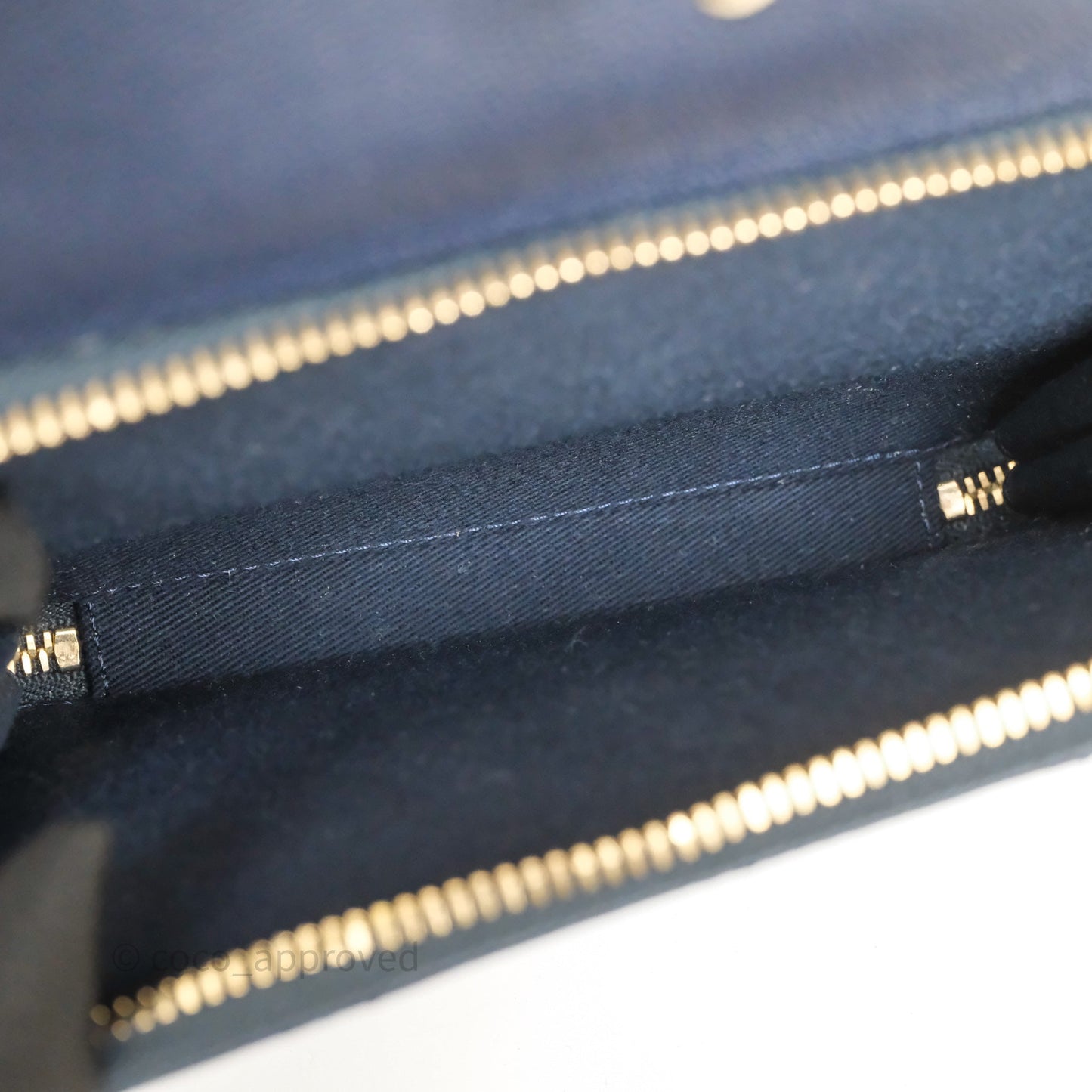 Chanel Quilted Business Affinity Backpack Navy Caviar Gold Hardware