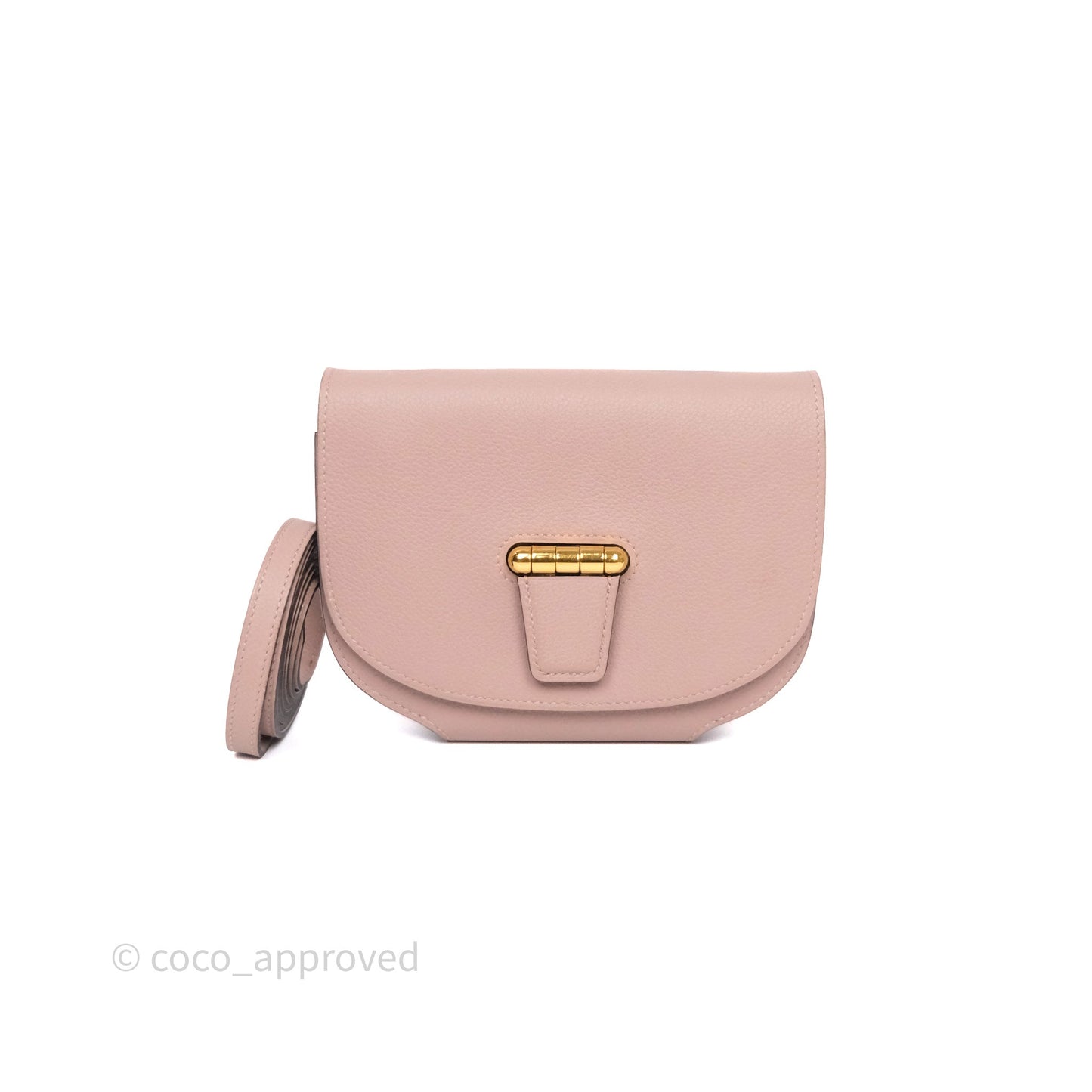 Hermès Mini Convoyeur Veau Evercolor 4W Glycine Bag