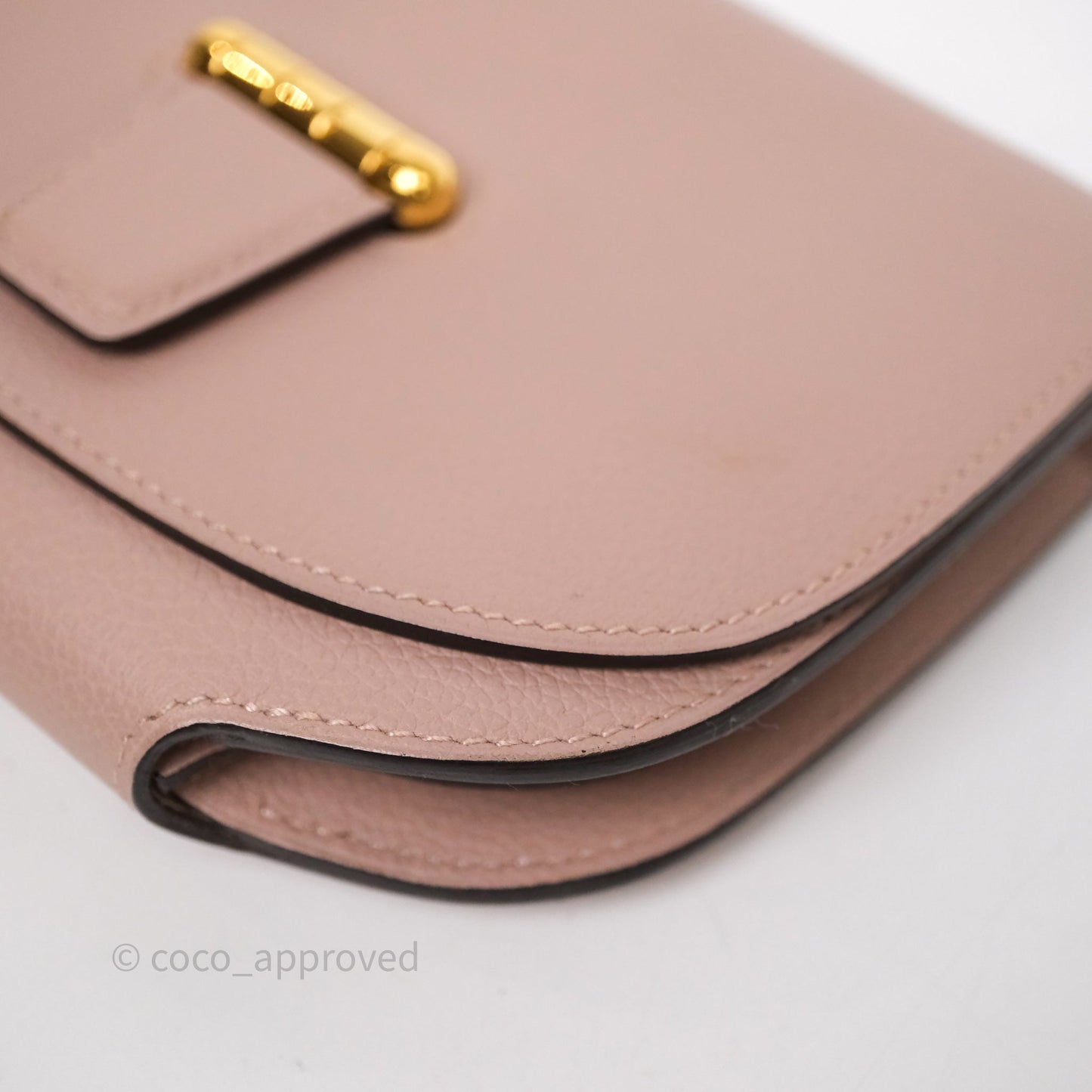 Hermès Mini Convoyeur Veau Evercolor 4W Glycine Bag