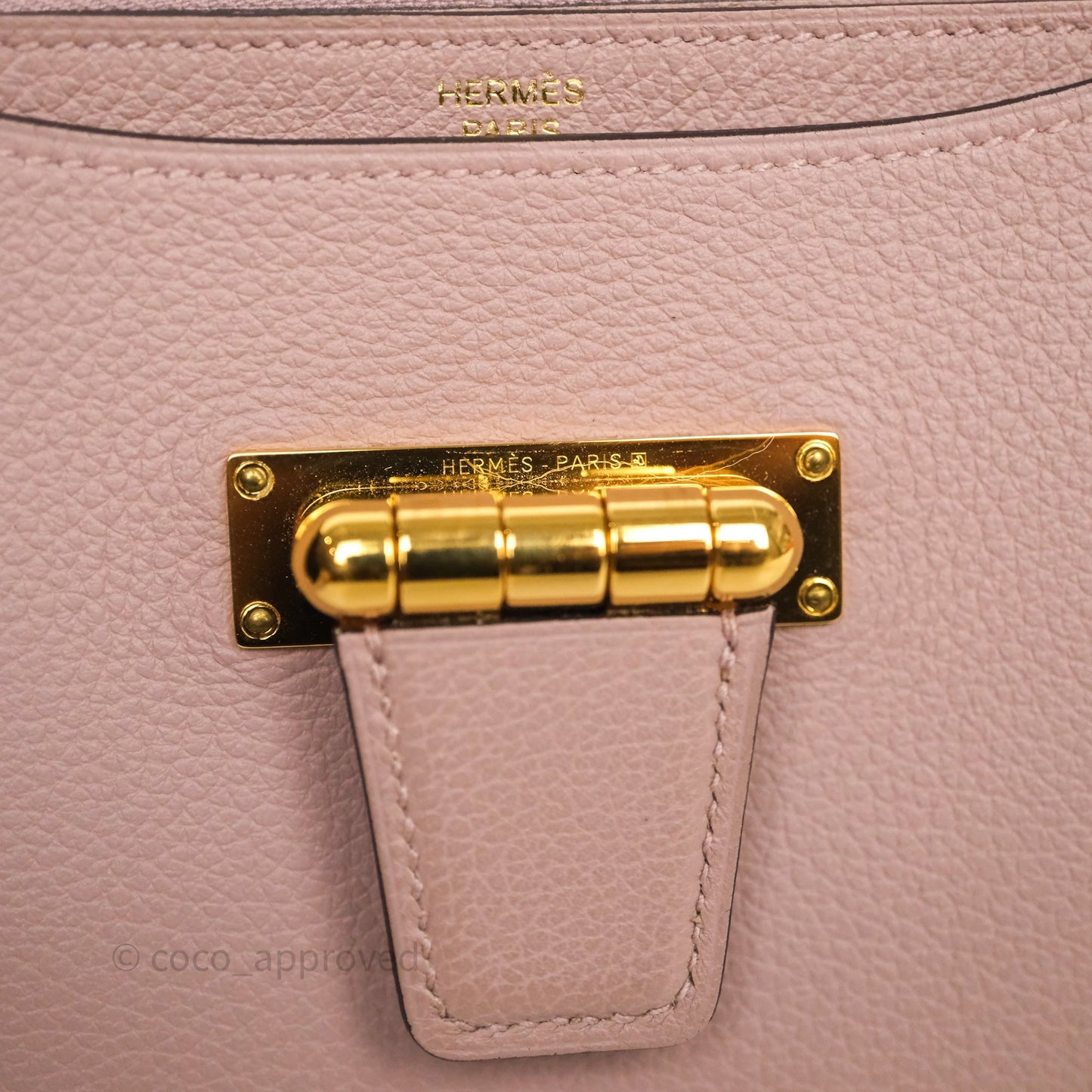 Hermès Mini Convoyeur Veau Evercolor 4W Glycine Bag