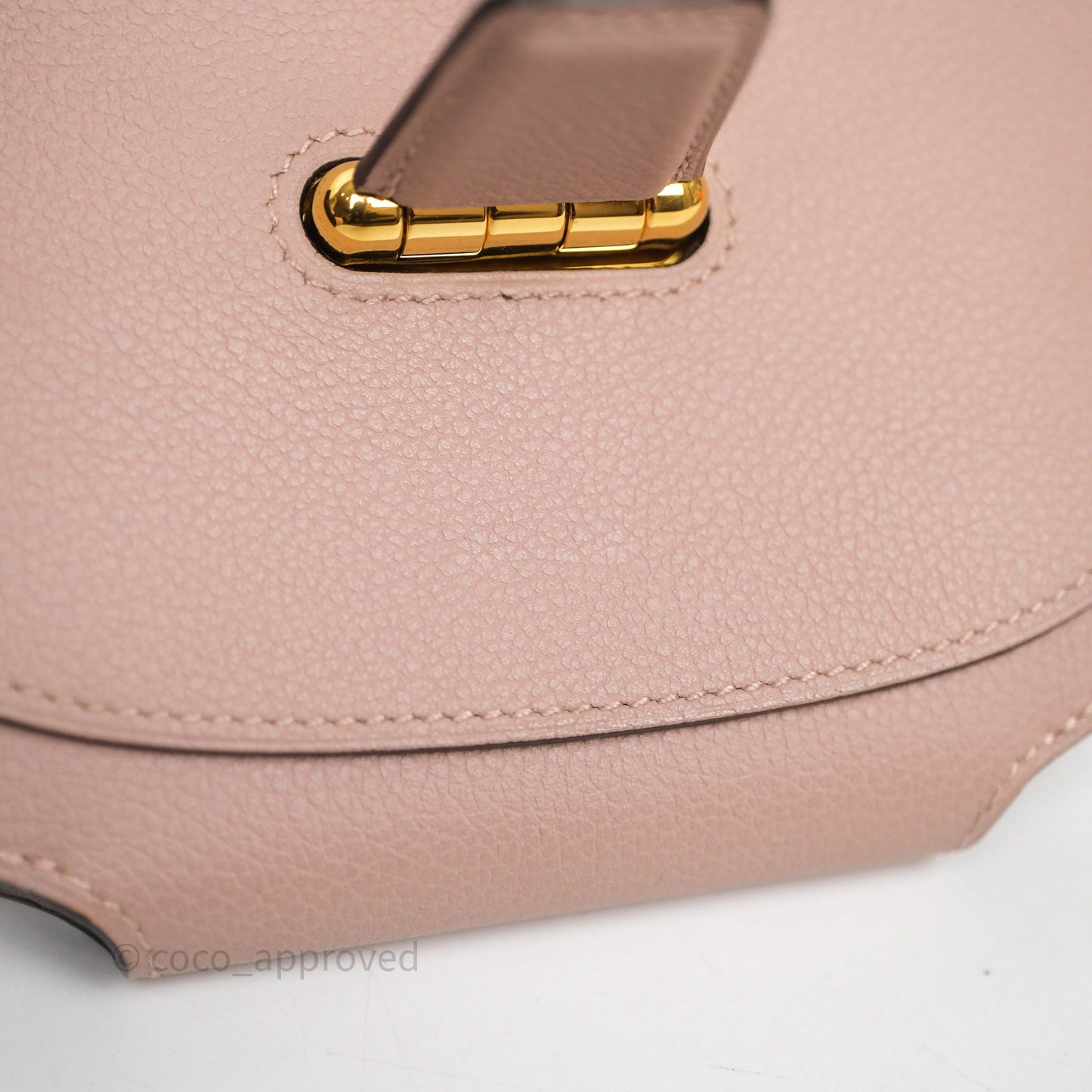 Hermès Mini Convoyeur Veau Evercolor 4W Glycine Bag