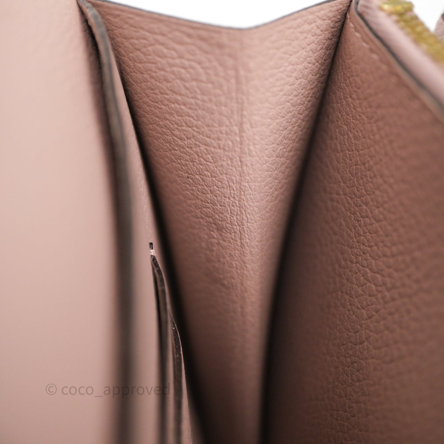 Hermès Mini Convoyeur Veau Evercolor 4W Glycine Bag