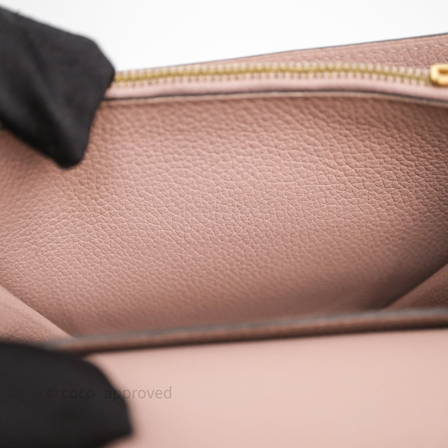 Hermès Mini Convoyeur Veau Evercolor 4W Glycine Bag