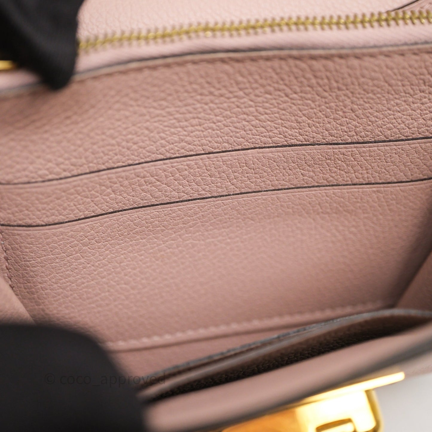 Hermès Mini Convoyeur Veau Evercolor 4W Glycine Bag