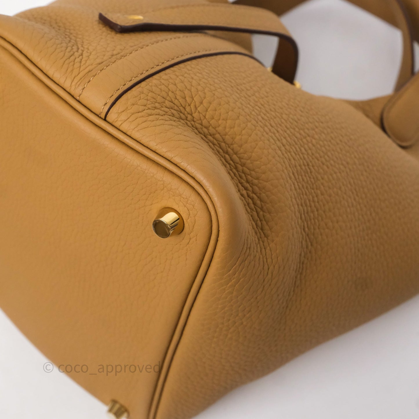 Hermès Picotin Lock 18 Biscuit 48 Clemence Gold Hardware