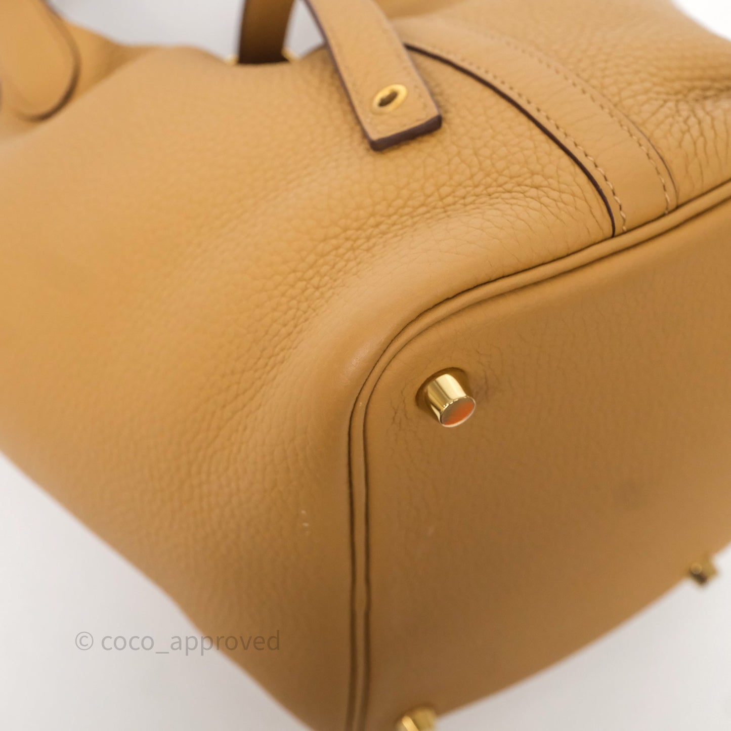 Hermès Picotin Lock 18 Biscuit 48 Clemence Gold Hardware